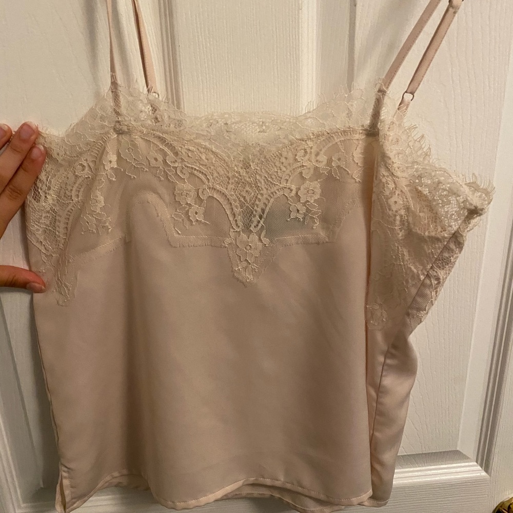 baby pink pajama tank